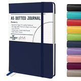 Stationery Island A5 Bullet Dotted dagboek - Bosbes kleur