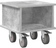vidaXL TV Stand 37 x 35 x 35 cm Beton Grijs Bewerkt Hout