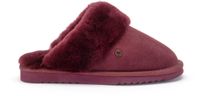 Warmbat Flurry Suede Pantoufle Femme Bordeauxrood