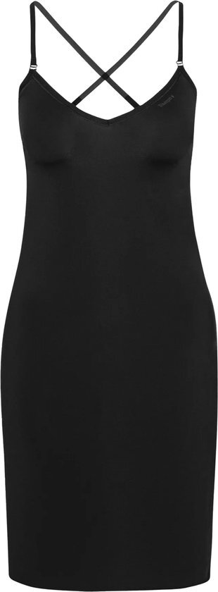 Triumph Body Make-Up T Dress 02 Dames Onderjurk - Zwart - Maat XL