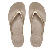 FitFlop Iqushion Ergonomic Flip-Flops TPU Dames Slippers - Gold