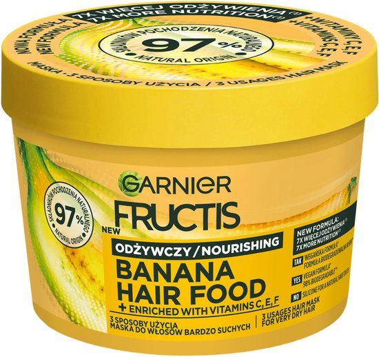 Garnier Fructis Haarmasker Banana 400 ml