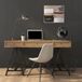 Happy Working Decoratieve wereldbol, 21,5 x 29 cm, origineel en creatief ontwerp zwart