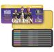 STABILO Pen 68 metallic KPop Demon Hunters | Premium metallic viltstift – Metalen doos met 8 stuks – Met speciaal 'gouden' design