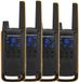 Motorola Talkabout T82 Extreme Quad Pack - Noir, Orange