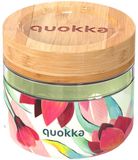 Quokka Glazen Lunchbox 820ml met Bamboe Deksel