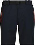 CMP Short voor wandelen met geïntegreerde riem Heren XXL Antraciet/Oranje Polyester/Elastaan