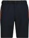 CMP Short voor wandelen met geïntegreerde riem Heren XXL Antraciet/Oranje Polyester/Elastaan