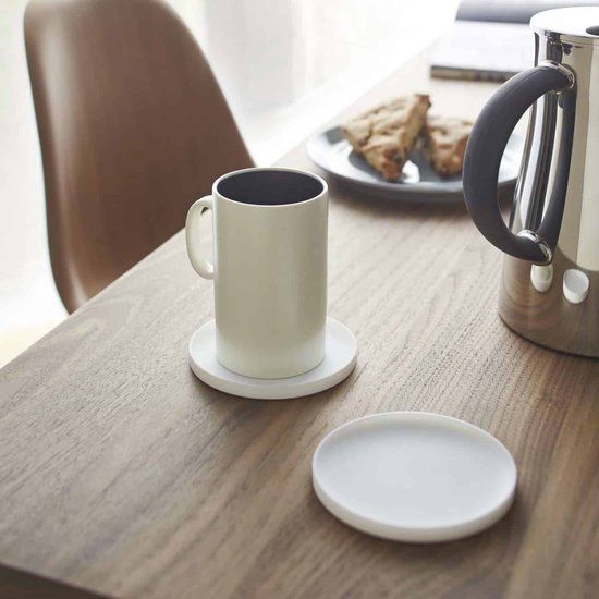 Yamazaki Tower Onderzetter Rond - Wit