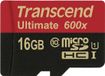 Transcend 16GB Micro SDHC Class 10 UHS-I 600x (Ultimate)