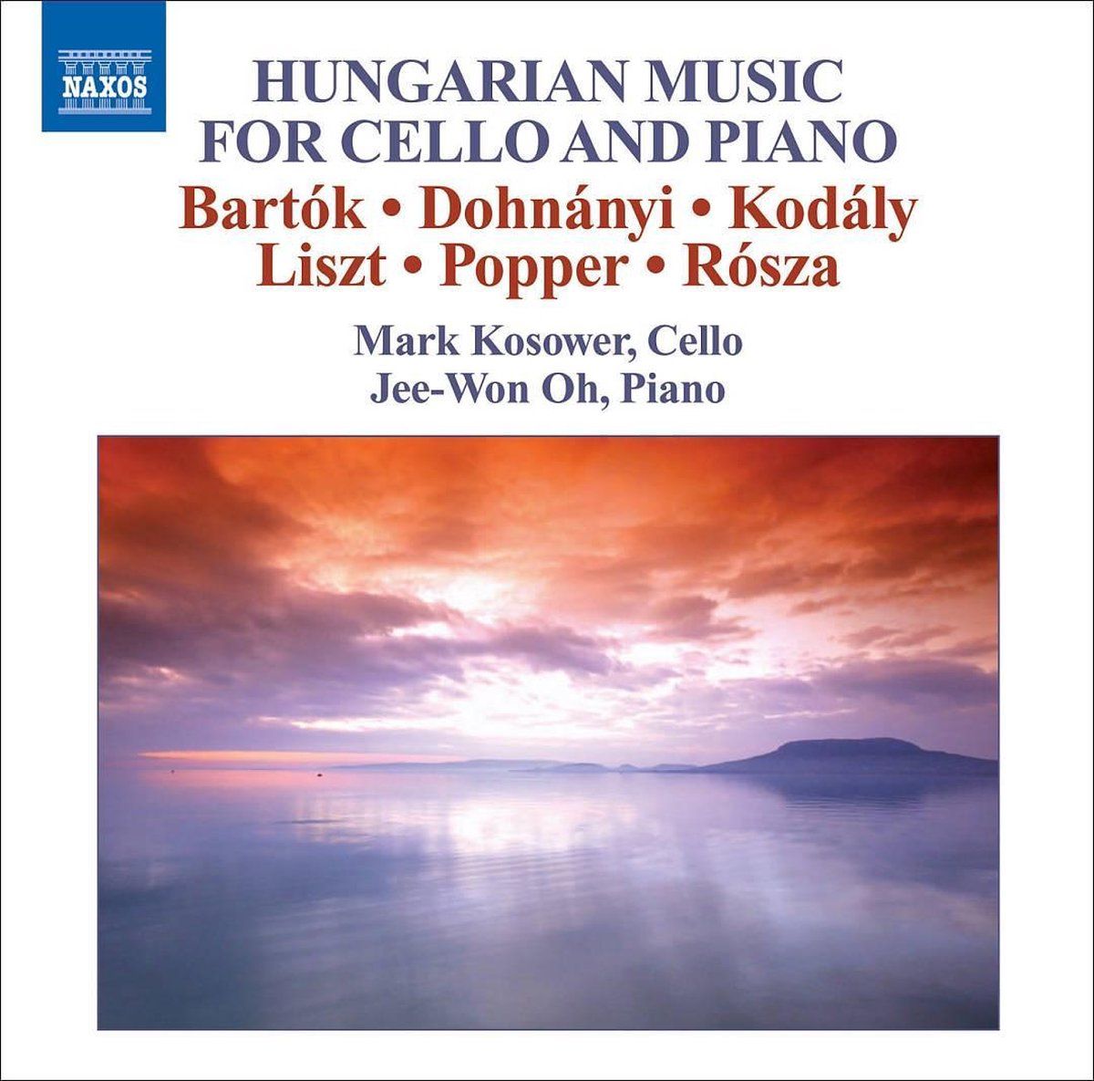 OUTHERE Hungarian Music For Cello And Piano