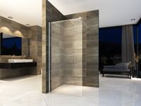 Creavit Aloni inloopdouche 50x200 cm chroom