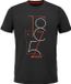 Babolat Exercise Graphic Tee - Heren T-shirt - Zwart - XL