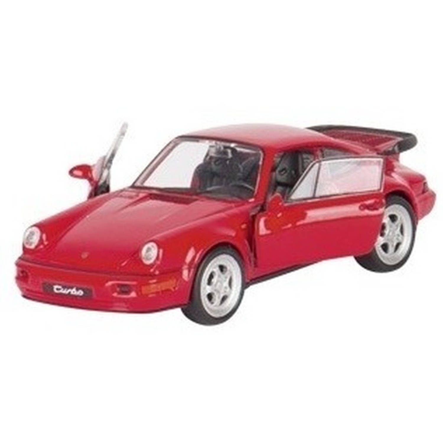 Goki Modelauto Porsche 964 Carrera rood 1:34