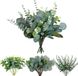 SnelShoppen Eucalyptus artificielles - Lot de 30