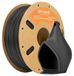 Filament d'imprimante 3D - filament ASA fibre de carbone - diamètre 1,75 mm - tolérance ±0,03 mm - bobine 1 kg - gris foncé