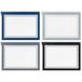 Hallmark Lege kaarten assortiment met organizer, zwart-witte strepen (40 notitiekaarten met enveloppen) voor afstuderen, gewoon omdat alle gelegenheden