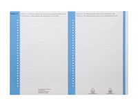 ELBA ruiterstrook type 8, vel met 54 etiketten, blauw