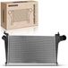 Saab Intercooler - Saab 9-5 YS3E Kombi 2.0 2.3 - Vanaf bouwjaar 1997 - Afmetingen: 582x357,4x30 mm - Inlaat: 60 mm - Uitlaat: 70 mm
