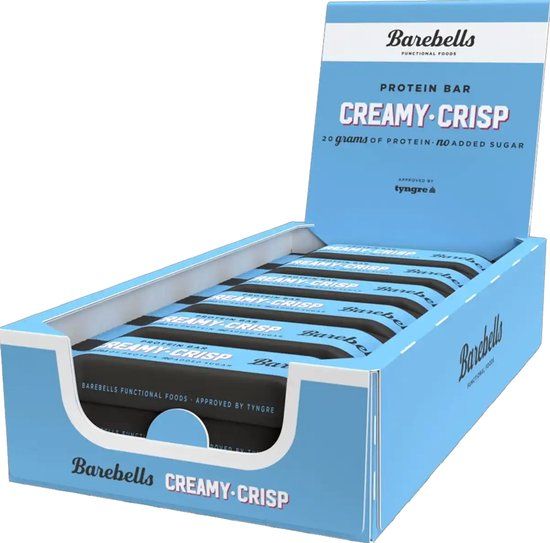 Barebells Original Creamy Crisp Protein Bar | 55g | Pack of 12