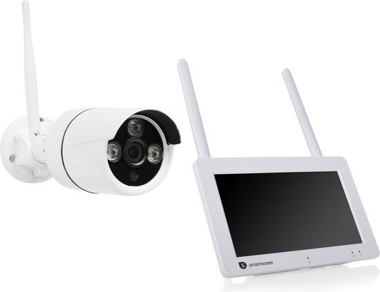Smartwares CMS-30400 - Bewakingssysteem voor buiten - Wifi - Nachtzicht - Bewegingsmelder