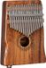 Sela SEKL17P-KO Koa Hollow kalimba met pickup