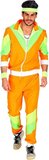 Widmann Foute Party Trainingspak Neon Oranje - Maat M