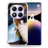 Cokitec Versterkte hoes voor Xiaomi Redmi Note 14 Pro 4G Manga Naruto wit