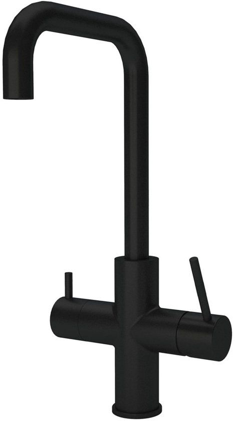 Unito Ace 3-in-1 Kokend Water Kraan - Zwart (Mat) - U-uitloop - 4.4L Boiler