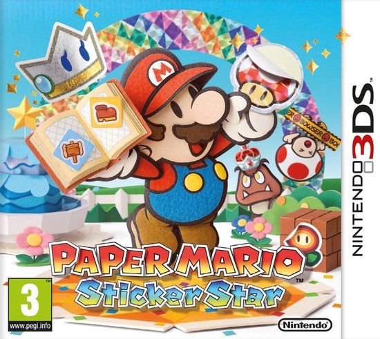 Nintendo Paper Mario: Sticker Star - Nintendo 3DS/2DS