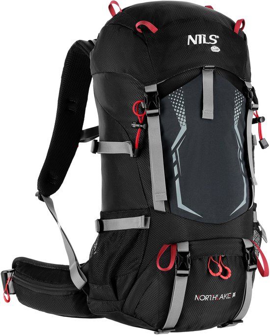 NILS Camp Northlake Rugzak - Zwart - 30L + 10L