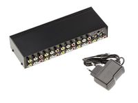 KALEA-INFORMATIQUE Audio-Video Splitter 1 Ingang naar 8 Uitgangen