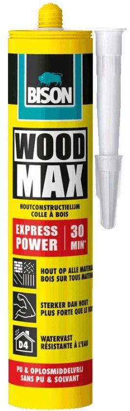 Bison Wood Max® Express Power koker 380 g