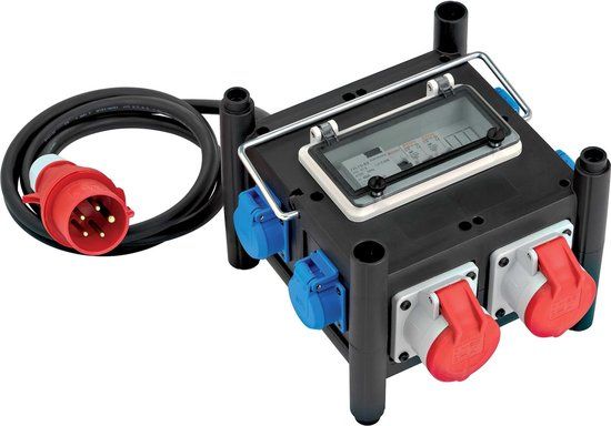 Brennenstuhl Compacte Stroomverdeler - 7 Outlets - 2m Kabel - IP20