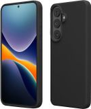 kwmobile telefoonhoesje geschikt voor Samsung Galaxy S26 Plus - Hoesje met siliconen coating - Smartphone case in zwart