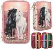 Depesche Miss Melody 3-vaks etui - BLOSSOM PONY