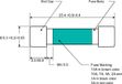 TRU COMPONENTS Multimeterzekering (Ø x l) 6.35 mm x 25.4 mm 1 A 250 V Snel -F-