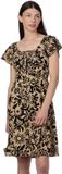 Ragwear Robe femme Mireela imprimé Sable Coton Courte