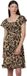 Ragwear Robe femme Mireela imprimé Sable Coton Courte