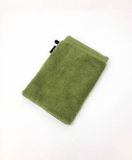 Vossen Vegan Life washand - avocado - groen - 16 x 22 cm