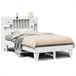 VidaXL Bedframe massief grenenhout wit 90x200 cm