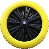 FORT Flex iCORE 2 Pro Anti-lek Kruiwagenwiel - 400x100mm - STARCO - Geel