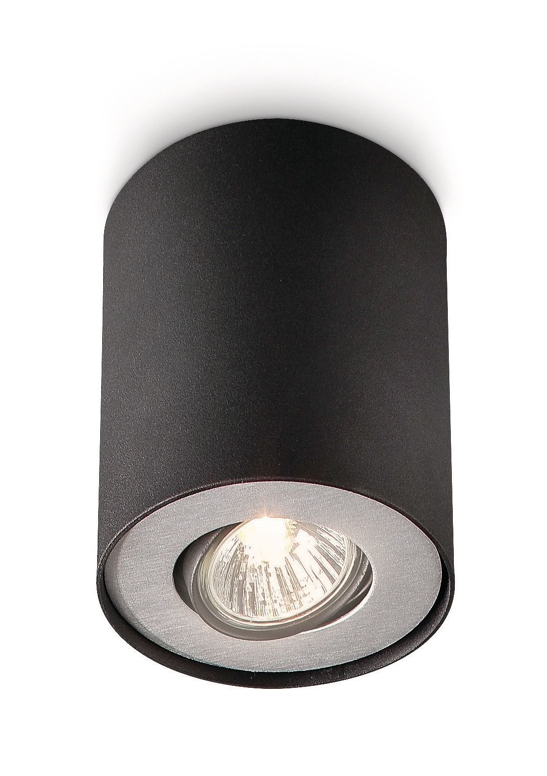 Philips myLiving Spotlamp - Wandlamp - Zwart - GU10 - Warm Wit