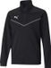Puma teamRISE 1/4 Zip Trainingssweater Junior - Maat 128 - Zwart