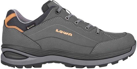Lowa Renegade EVO GTX Low Outdoorschoenen Dames - Grijs/Oranje - Maat 42