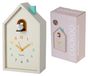 Réveil coucou, multicolore, analogique, avec lumière et fonction snooze