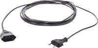 HAWA R696 Stroom Verlengkabel 2.5 A Zwart 3.00 m Plat