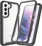 Selected by GSMpunt.nl Samsung Galaxy S22 Hoesje Full Protect 360° Cover Hybride Zwart