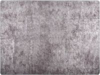 vidaXL Tapis lavable 400x300 cm gris