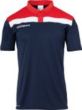 Uhlsport Offense 23 Polo Heren - Marine / Rood / Wit | Maat: 4XL